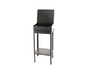 47074 BARBECUE A CARBONE IN LAMIERA MOD. STROMBOLI CM. 40x30x78h.
