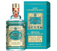 4711 Vera acqua di colonia, Eau de Cologne, spray naturale, 100 ml, profumo classico nell'iconico flacone - unisex - benefico per corpo, mente e anima