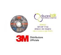 47113 SILVER T42 DISCO DA TAGLIO 115 MM X 2,5 MM X 22 MM 3M™ cf 50 pz