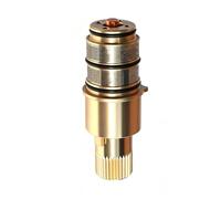 47175000 - Cartuccia termostatica compatta in ottone da 1/2" per raccordi acqua calda/fredda sostituiti, ricambio per versione in plastica Grohe 47175000