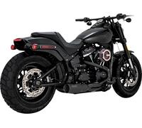 47331 EXHAUST 2-1 SS BLK HO M8 HARLEY FLSB 1750 ABS SOFTAIL SPORT GLIDE 107 2023