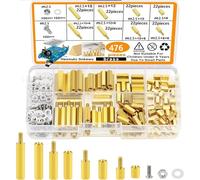 476 distanziatori M3 PCB vite standoff dado distanziatore distanziatore per scheda Raspberry Pi scheda madre PCB scheda prototipo piastra perforata (M3)