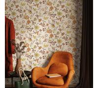 47645 - Carta Da Parati Blu Heritage Floral Galerie