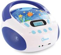 477170 Lettore CD Portatile per Bambini Con USB, Presa per Le Cuffie - Stereo Ba