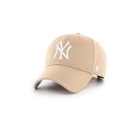 47Brand New York Yankees Khaki Raised Basic, Casquette de Baseball avec Casquette à fente, Modèle MVP