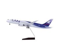 47CM per il Cile LAN 787 B787 modello di aereo giocattolo da aviazione 1/130 pressofuso finito kit aeromobili collezione Set Planetoy(No light version)