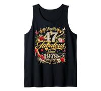 47th Birthday Queen Chapter 47 Fabulous Since 1979 Women Canotta