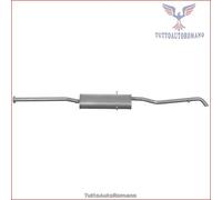 48.00.07 Silenziatore posteriore Imasaf per MERCEDES 190 160 140