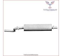 48.11.07 Silenziatore posteriore Imasaf per MERCEDES /8 230.6 230.4 250 240 220