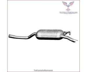 48.22.07 Silenziatore posteriore Imasaf per MERCEDES 200 124 250 230