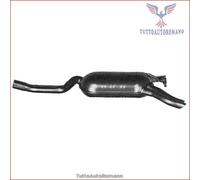 48.26.07 Silenziatore posteriore Imasaf per MERCEDES CLASSE E 300 124 260
