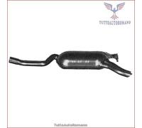 48.26.07 Silenziatore posteriore Imasaf per MERCEDES CLASSE E 300 124 260