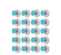 48/2PCS Forti Ganci Magnetici Telecomando Anti-Perso Fissato Al Muro Magnete Gancio di Stoccaggio Supporti Adesivi for Il Frigo Casa organizzatore(A-White,24PCS(12sets))