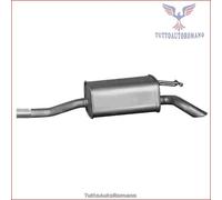 48.41.07 Silenziatore posteriore Imasaf per MERCEDES 250 230 220 200