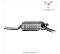 48.52.07 Silenziatore posteriore Imasaf per MERCEDES CLASSE E 320 280 124 300
