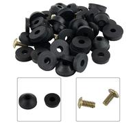 48/58set Guarnizioni di Gomma Rubinetto Ottone Bibb Viti Piatto e smussato Rubinetto Rondelle Bagno Ristrutturazione Casa Accessori Strumento FAI DA TE
