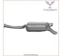 48.59.07 Silenziatore posteriore Imasaf per MERCEDES 500 124
