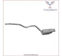 48.83.07 Silenziatore posteriore Imasaf per MERCEDES 220 200