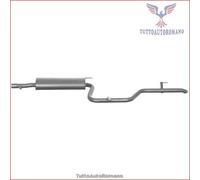48.94.07 Silenziatore posteriore Imasaf per MERCEDES CLASSE V 220 200 VITO 112