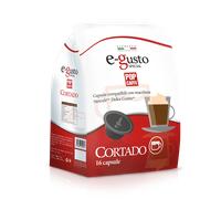 48 96 128 160 Capsule Dolce Gusto Pop E-Gusto Nocciolino Orzo Tè Limone Ginseng