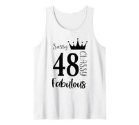 48 Anni e favolosi - Donne per Il 48 ° Compleanno Sassy Classy Canotta
