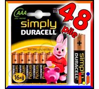 MINISTILO AAA SIMPLY - BLISTER 8 BATTERIE LR03/MN2400-MELDU033 DURACELL