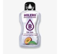48 BOLERO DRINK ICE TEA PASSION FRUIT da 8g - Preparato per Bevande istantanee - Senza Glutine - Vegano - Senza Zucchero con Stevia e Vitamina C - 48 bustine Monodose di TE AL FRUTTO DELLA PASSIONE -