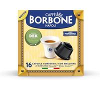 48 Capsule Caffè Borbone miscela DEK Decaffeinato compatibili con Dolce Gusto - 3 Astucci da 16 - Nescafe Dolce Gusto Borbone Dolce Re DEK -