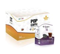 48 Capsule Caffé compatibile con Nescafè Dolce Gusto POP CAFFE E-GUSTO CHOCONOCCIOLA Solubile per Macchine Nescafé a capsule compatibile con Dolce Gusto -