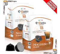 48 Capsule Cialde Caffè Pop E-Gusto Nocciolino Compatibili Nescafè Dolce Gusto