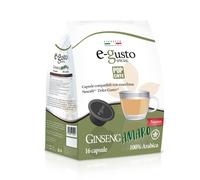 48 CAPSULE Pop Caffè E-Gusto GINSENG AMARO COMPATIBILE con DOLCE GUSTO