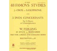 [(48 Famous Studies and 3 Duos Concertants for Oboe or Saxophone: Oboe 1 )] [Author: Wilhelm Ferling] [Apr-1968]