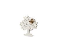 48 gesso gessetto | albero della vita con farfalla legno 4x4,5 cm | bomboniera a