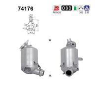 ASA Selection Catalizzatore AS 74176 Euro 6 per Nissan Micra V K14