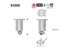 48 KW 65 CV CATALIZZATORE PER Suzuki Wagon R+ 2 Vol/ EM 1.0