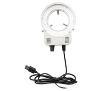 48 LED Microscopio Industriale Telecamera Sorgente Luminosa Lampada Illuminatore Lampada Interfaccia USB A LuminositÃ Regolabile