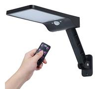 48 Led Solar Light 450LM PIR Motion Sensor Ip65 Waterproof Outdoor Street Wall Garden Lamp Rotable Remote Control Black