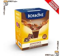 Caffe Borbone MiniCiock, Bevanda al gusto di Cioccolato - 16 capsule