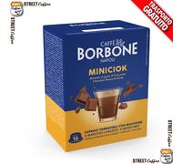 Caffe Borbone MiniCiock, Bevanda al gusto di Cioccolato - 16 capsule