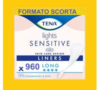 48 PACCHI TENA LIGHTS PROTEGGI SLIP SALVASLIP LUNGO DA 20 PZ (960 PZ)