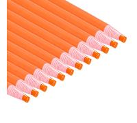 48 Pack Matite Cera Cinesi A Scorza Per Vetro Abbigliamento Disegno, Arancione