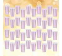 48 Pcs Box Merenda Compleanno Scatole Per Popcorn Riutilizzabili Bomboniere