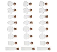 48 Pcs Vasetti in Con Coperchio Mini Barattoli Di Auguro Bottiglie