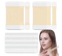 48 pezzi di nastro lifting per viso e collo, cerotto per sollevamento istantaneo, nastro per il collo, strisce lifting facciale, adatto per tonificare il collo e la zona degli occhi flaccidi