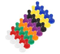 48 Pezzi Pedine Gioco da Tavolo in Plastica per Feste e Sessioni | Componenti Leggeri, Manutenzione Semplice, per Compleanni e Tavolo, Ampliano le Opzioni Ludiche
