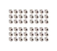 48 Pezzi RJ45 Cat7 Cat6A Schermato FTP In Lega di Zinco Modulo Adattatore Connettore Jack di Rete 10 GB