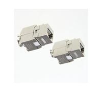 48 Pezzi RJ45 Cat7 Cat6A Schermato FTP In Lega di Zinco Modulo Adattatore Connettore Jack di Rete 10 GB