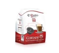 48 POP CAFFE CORTADO Capsule compatibili con Dolce Gusto - POP CAFFE E-GUSTO CORTADO solubile compatibile con Macchine Nescafè Dolce Gusto - 3 Sacchetti da 16 -