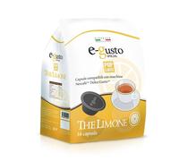 48 POP CAFFE Dolce Gusto THE LIMONE Capsule compatibili con Dolce Gusto Nescafe - 3 Sacchetti da 16 Capsule POP CAFFE E-GUSTO TE al LIMONE -