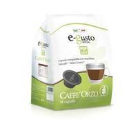 48 POP CAFFE ORZO Capsule compatibili con Dolce Gusto - POP CAFFE E-GUSTO ORZO solubile compatibile con Macchine Nescafè Dolce Gusto - 3 Sacchetti da 16 -